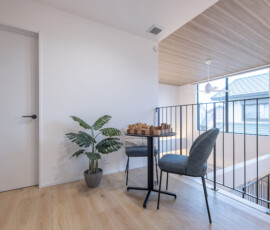 吹抜から見える景色