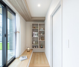 窓辺のヌック空間